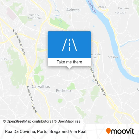Rua Da Covinha map