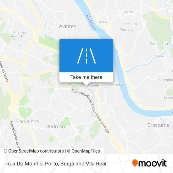Rua Do Moinho map
