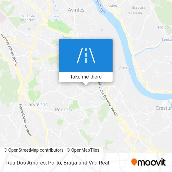 Rua Dos Amores map