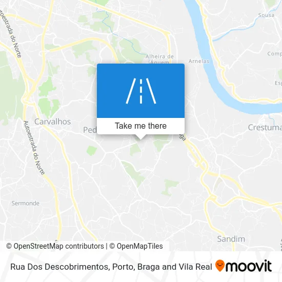 Rua Dos Descobrimentos map