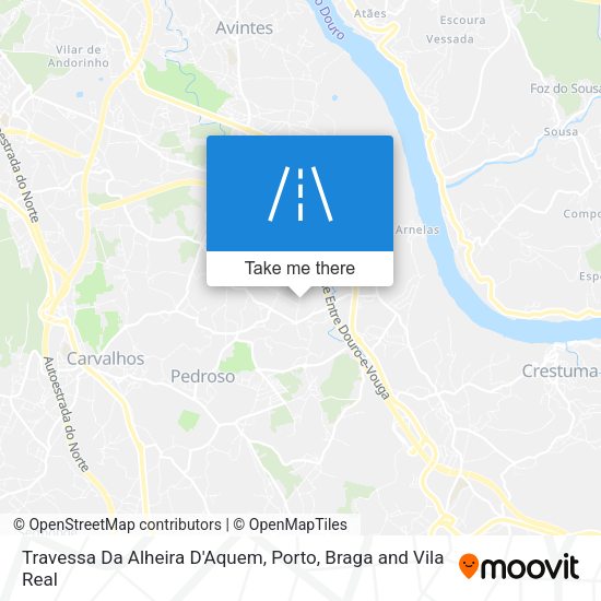 Travessa Da Alheira D'Aquem mapa