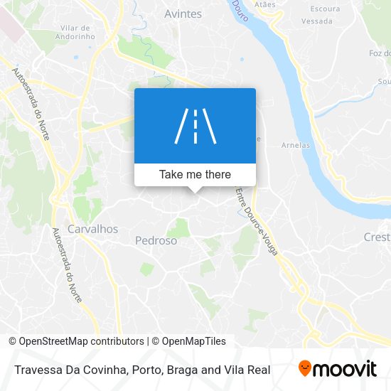 Travessa Da Covinha map