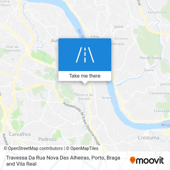 Travessa Da Rua Nova Das Alheiras map