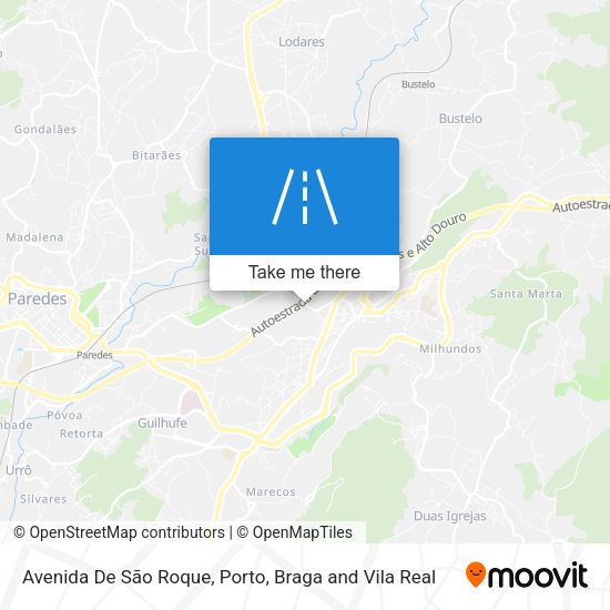 Avenida De São Roque map