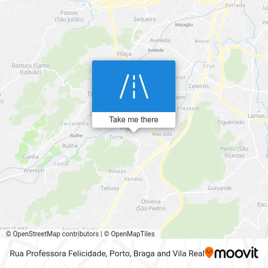 Rua Professora Felicidade map