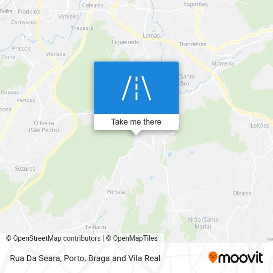 Rua Da Seara map