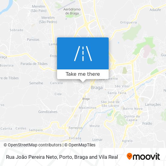 Rua João Pereira Neto map
