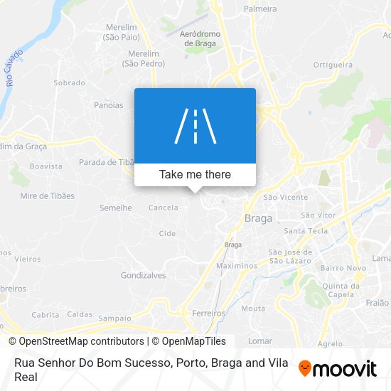 Rua Senhor Do Bom Sucesso map