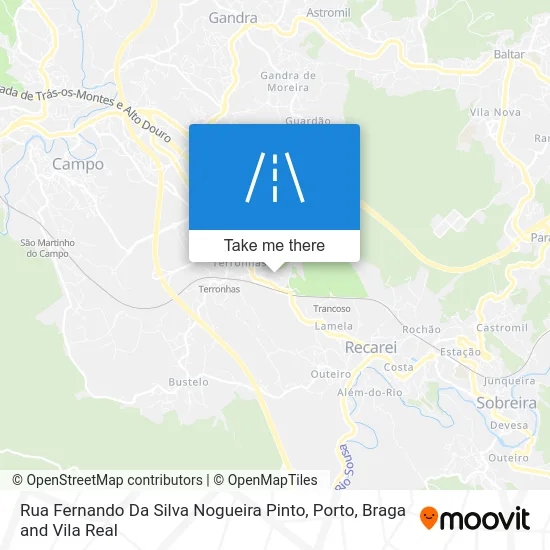 Rua Fernando Da Silva Nogueira Pinto map