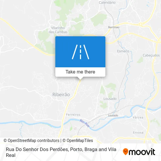 Rua Do Senhor Dos Perdões map