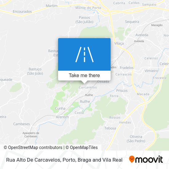 Rua Alto De Carcavelos mapa