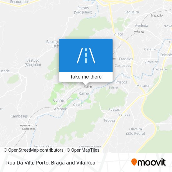 Rua Da Vila map