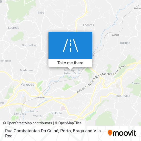 Rua Combatentes Da Guiné map