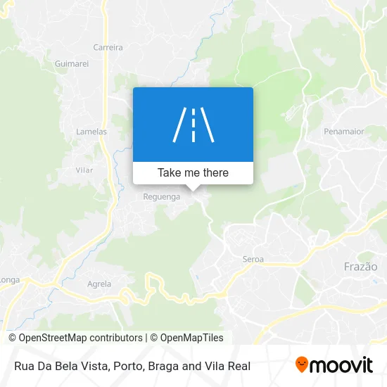 Rua Da Bela Vista map