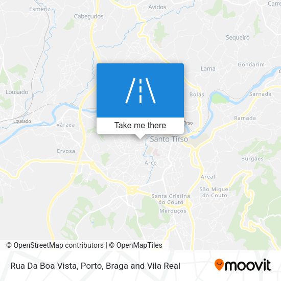 Rua Da Boa Vista mapa