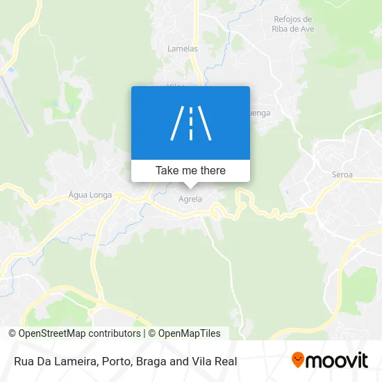 Rua Da Lameira map