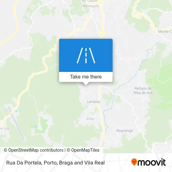Rua Da Portela map