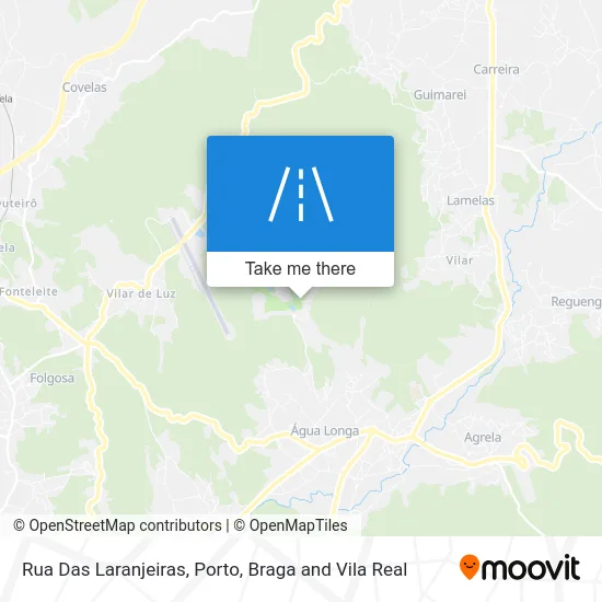 Rua Das Laranjeiras map