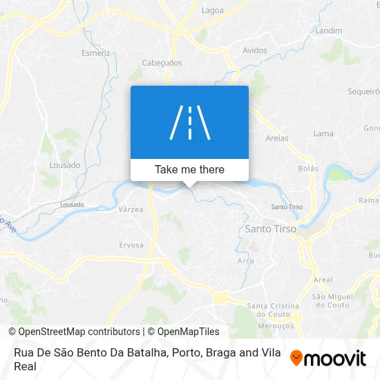 Rua De São Bento Da Batalha map
