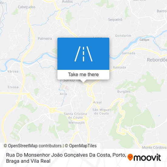 Rua Do Monsenhor João Gonçalves Da Costa map