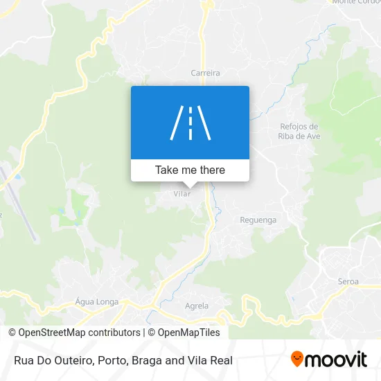 Rua Do Outeiro map