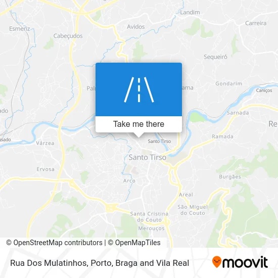 Rua Dos Mulatinhos map