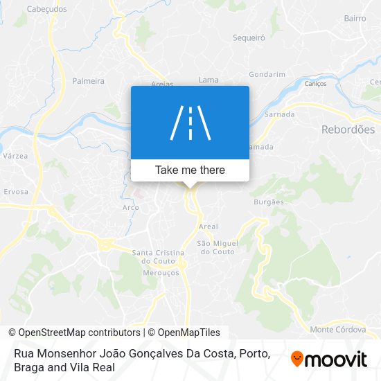 Rua Monsenhor João Gonçalves Da Costa map