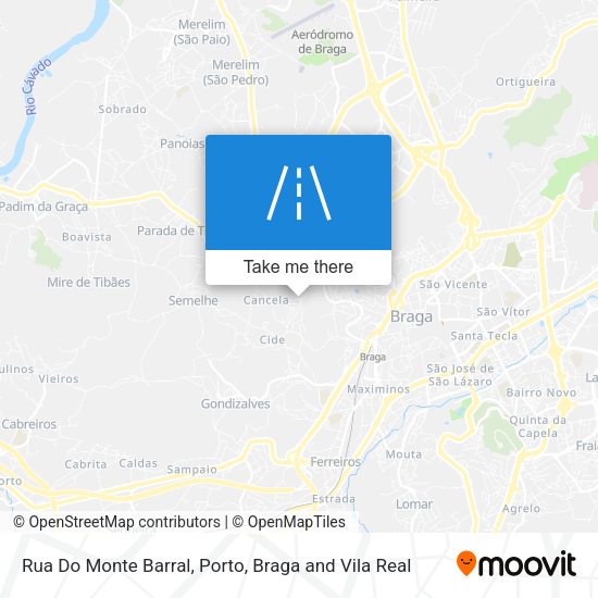 Rua Do Monte Barral map