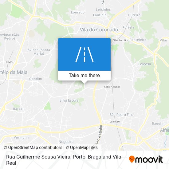 Rua Guilherme Sousa Vieira map