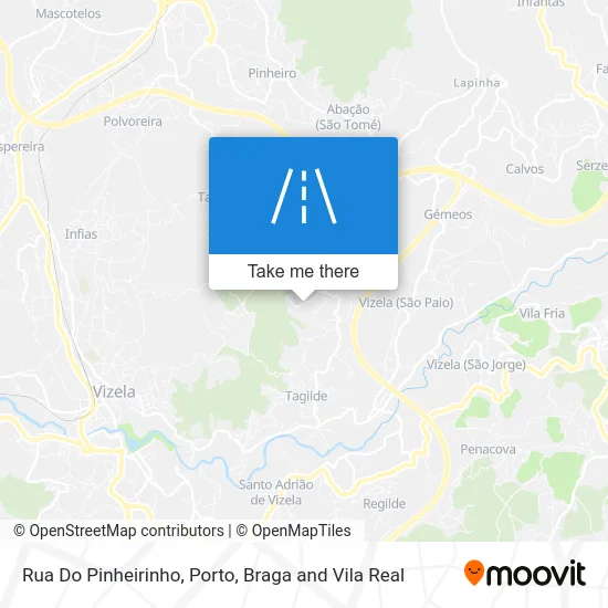 Rua Do Pinheirinho map