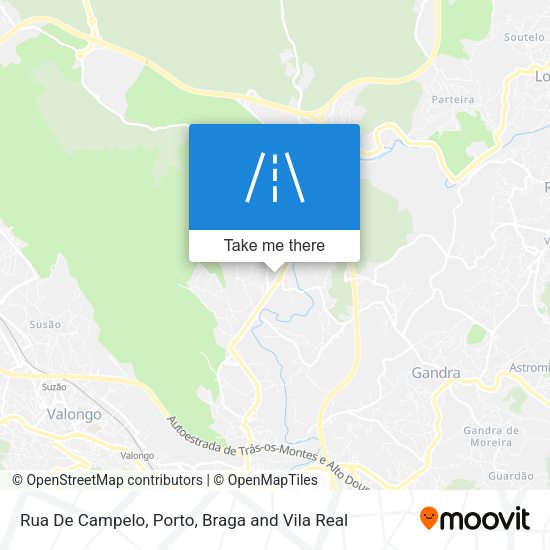 Rua De Campelo map