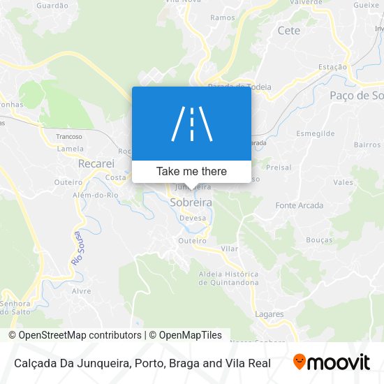 Calçada Da Junqueira map