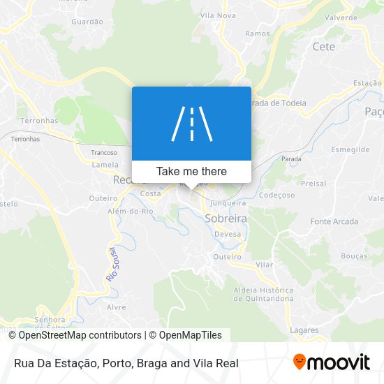 Rua Da Estação map