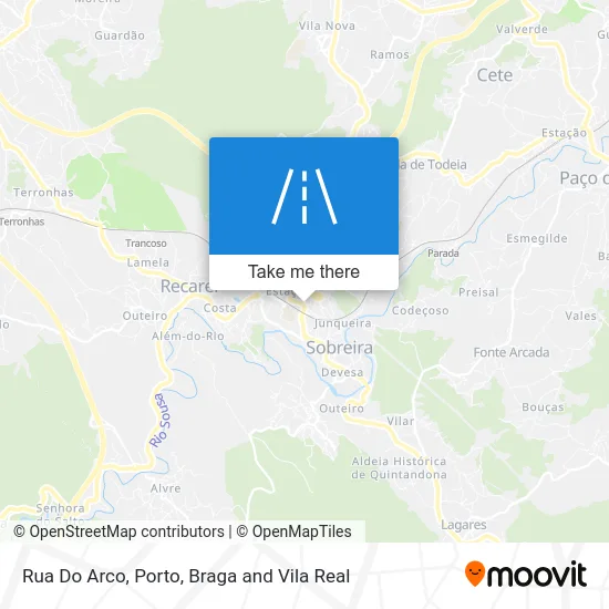 Rua Do Arco map