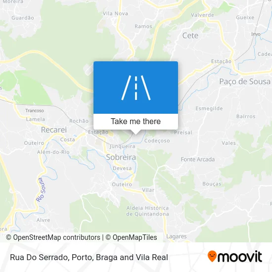 Rua Do Serrado map