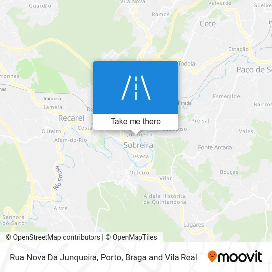 Rua Nova Da Junqueira map