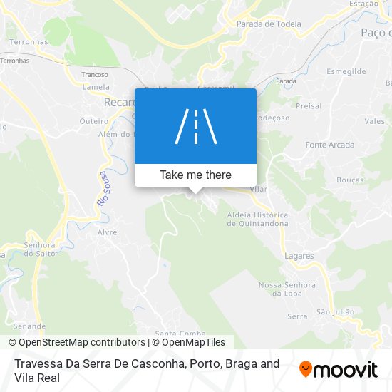 Travessa Da Serra De Casconha map