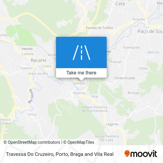 Travessa Do Cruzeiro mapa