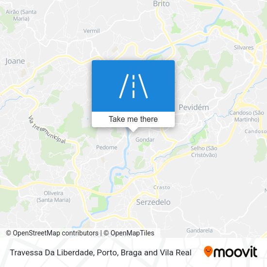 Travessa Da Liberdade mapa