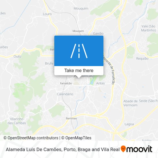 Alameda Luís De Camões map
