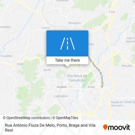 Rua António Fíuza De Melo map