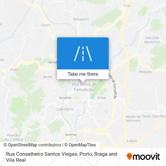 Rua Conselheiro Santos Viegas map