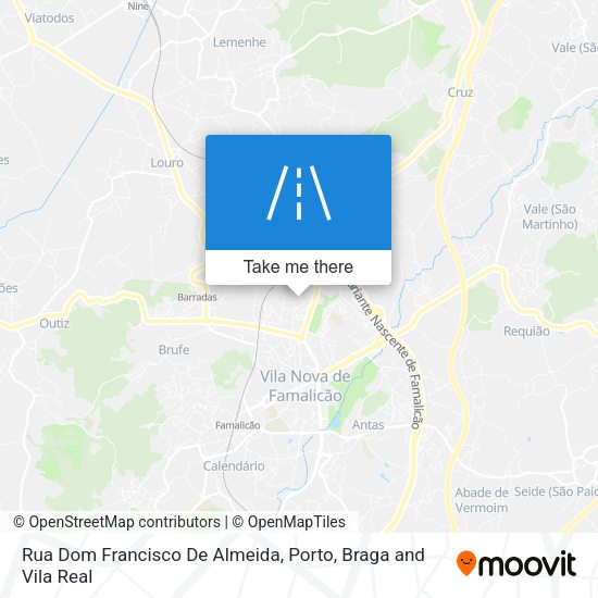 Rua Dom Francisco De Almeida mapa