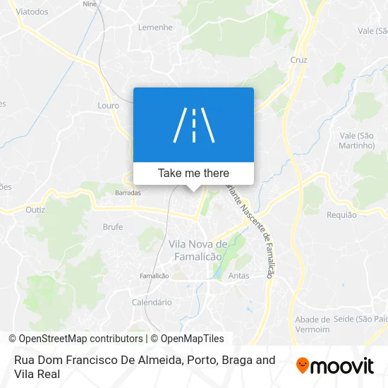 Rua Dom Francisco De Almeida map