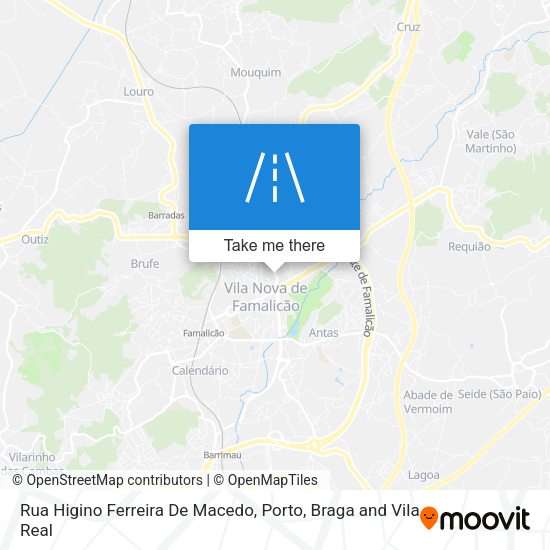 Rua Higino Ferreira De Macedo map