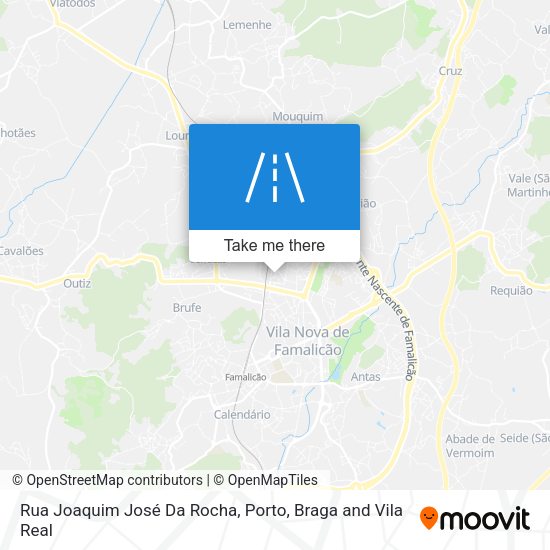 Rua Joaquim José Da Rocha mapa