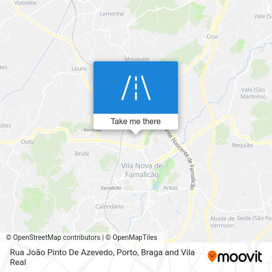 Rua João Pinto De Azevedo map