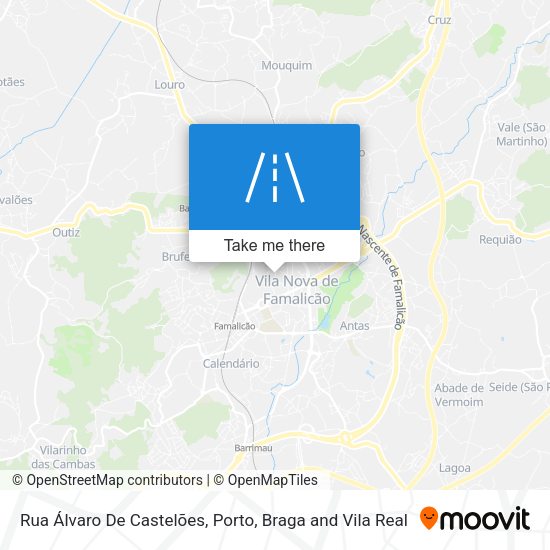 Rua Álvaro De Castelões mapa