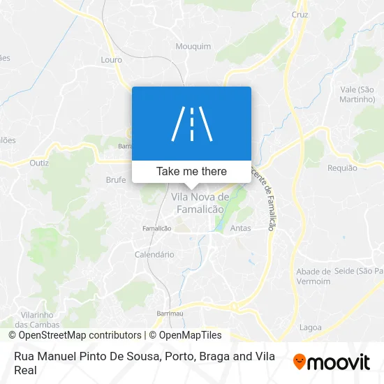 Rua Manuel Pinto De Sousa map