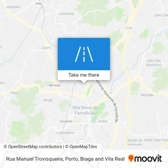 Rua Manuel Trovisqueira map